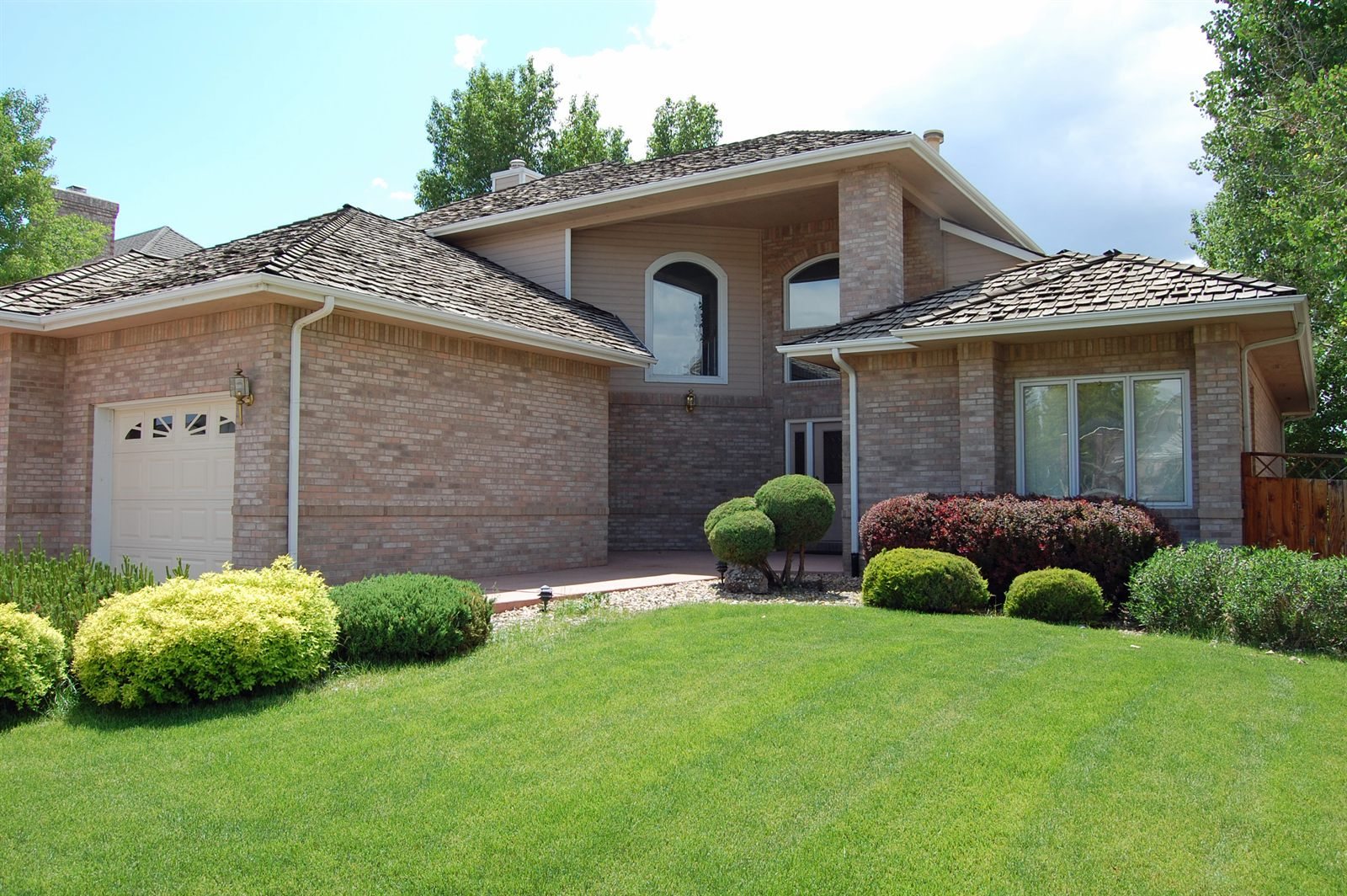 Large suburban family home exterior